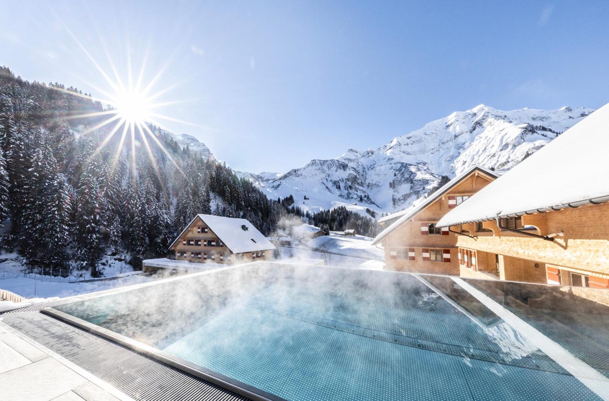 Berghaus Schroecken - Hotel Apartments Spa Exterior photo